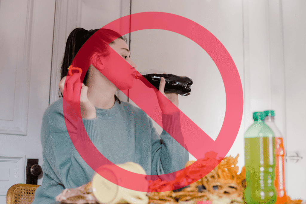 avoid junk food