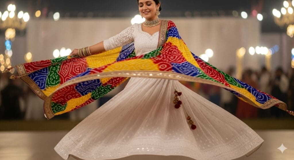 White Chaniya Choli