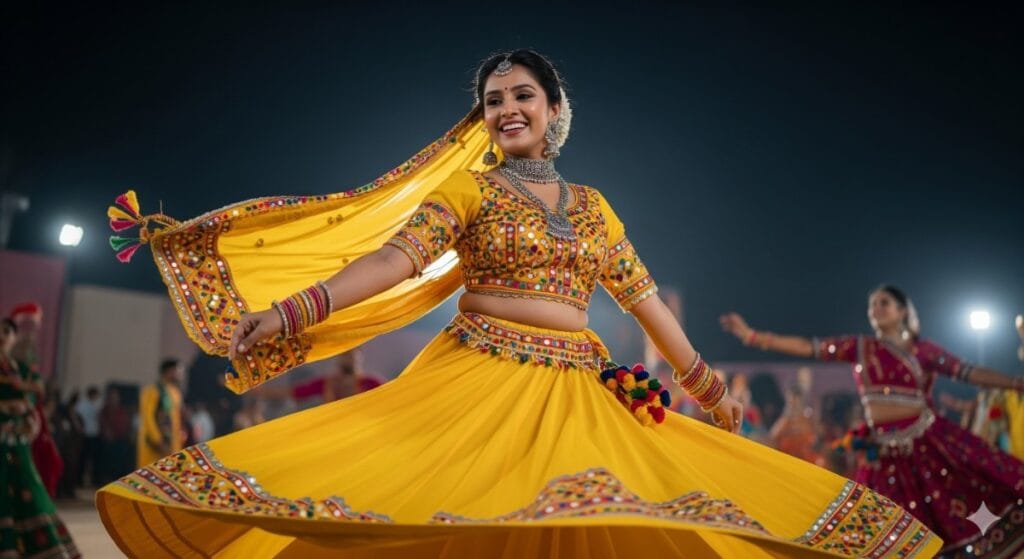 Yellow Chaniya Choli