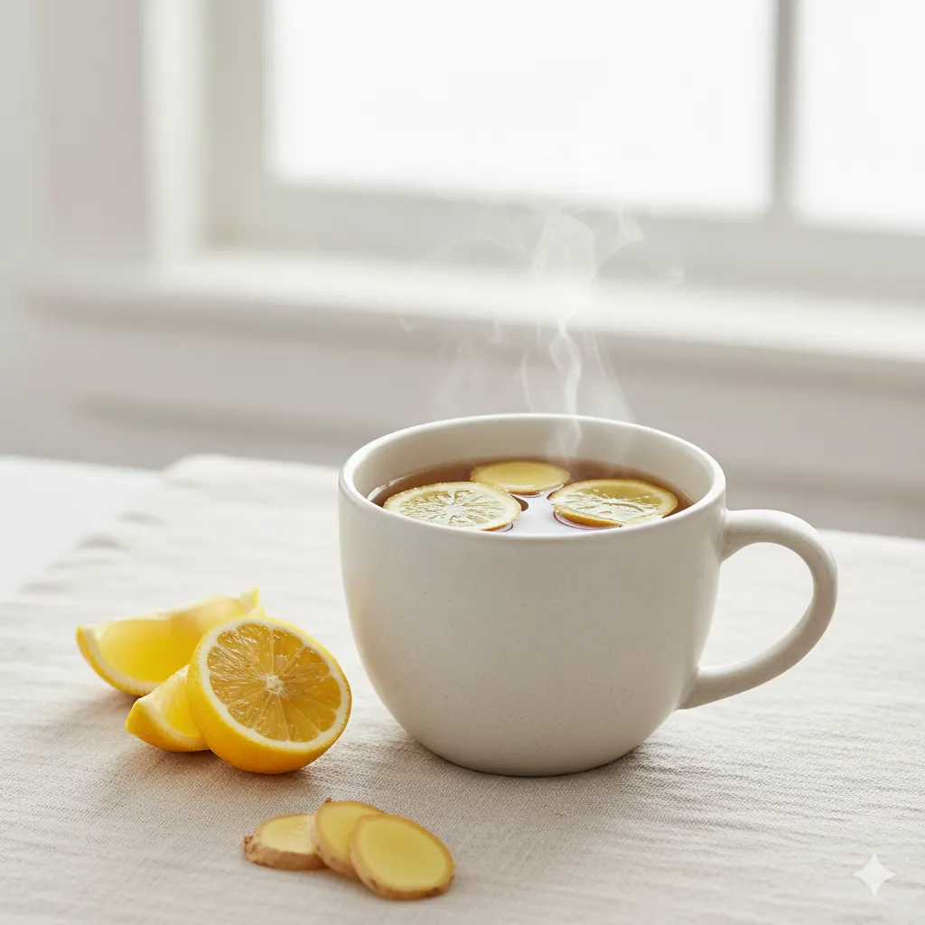 अदरक और नींबू